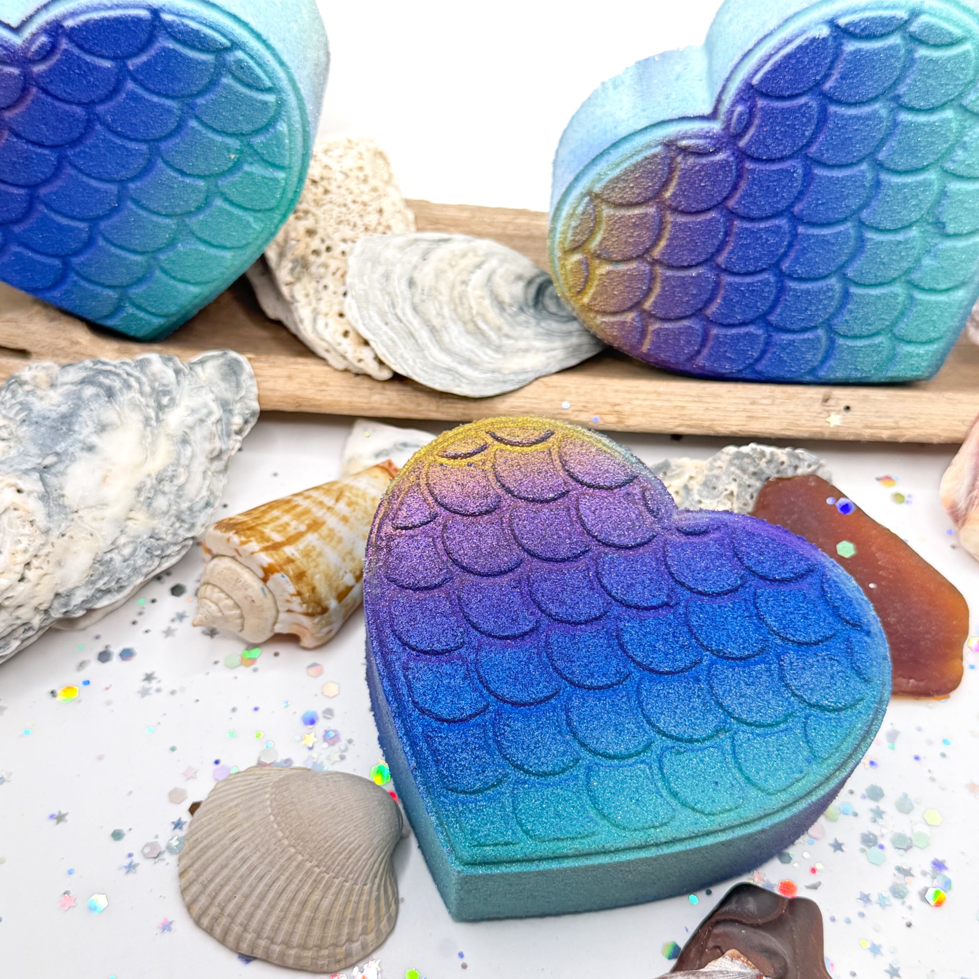 Mermaid Heart Bath Bomb