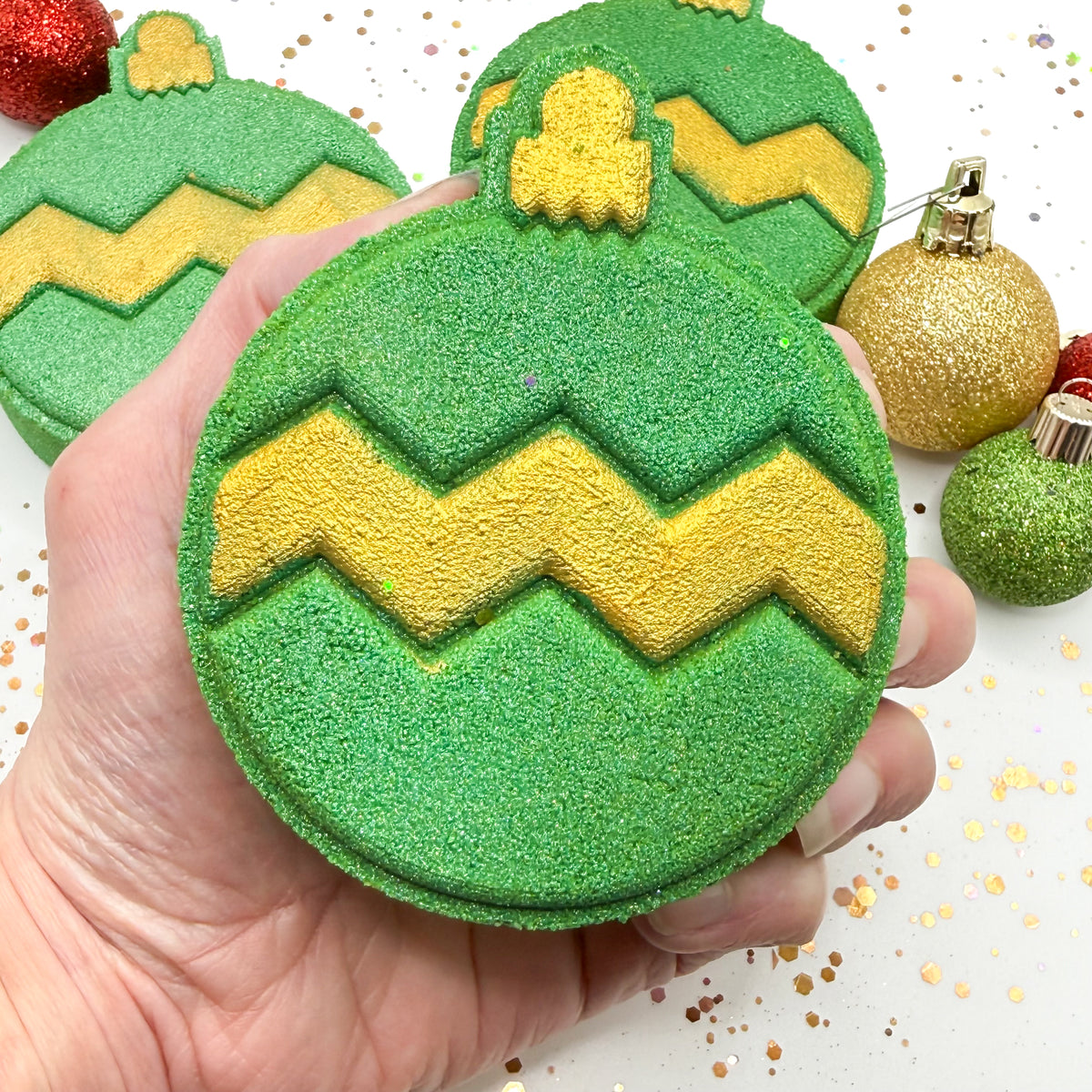 Christmas Ornament Bath Bomb