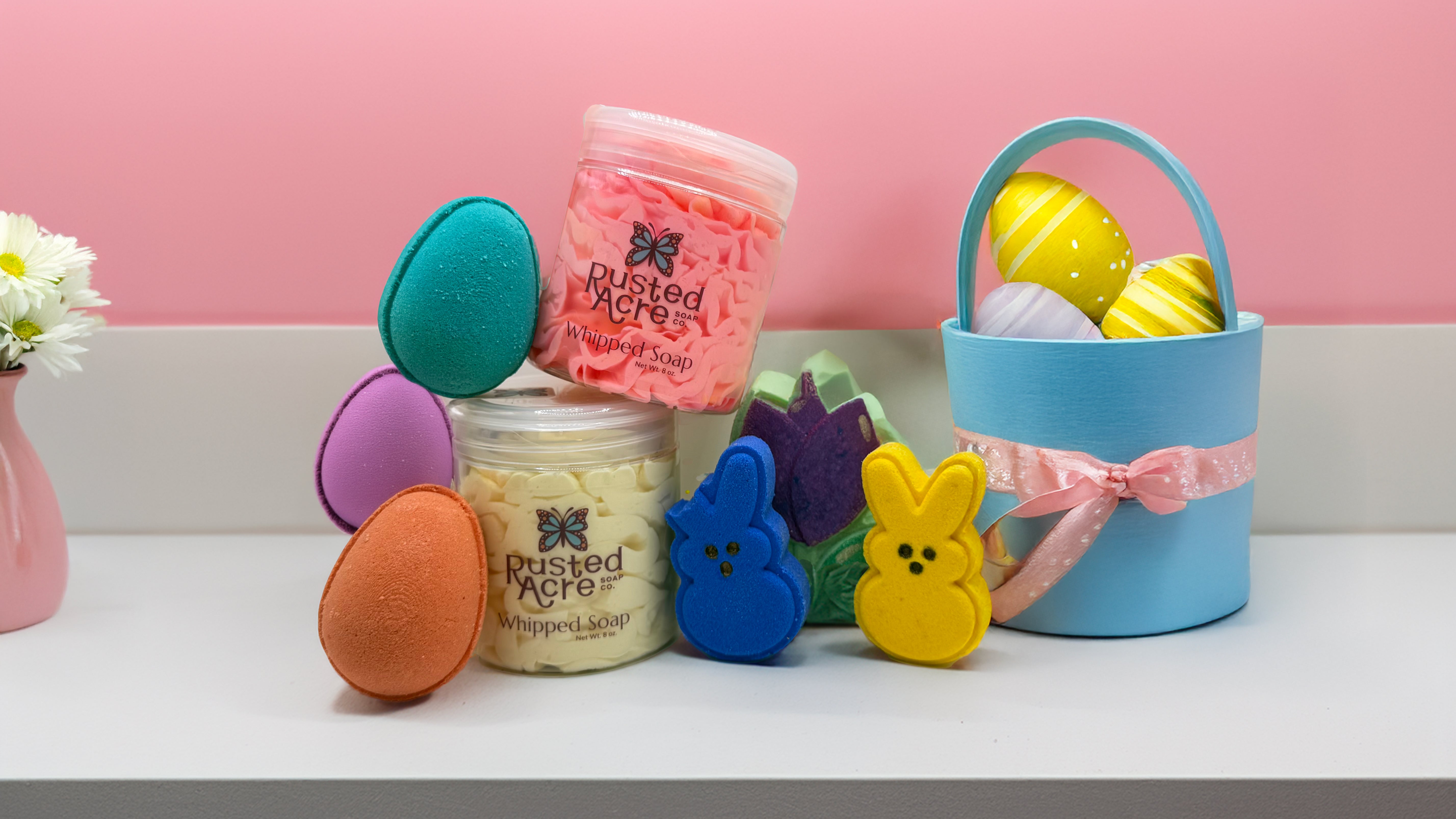 Rusted Acre Soap Company's Easter Hero image 2025.