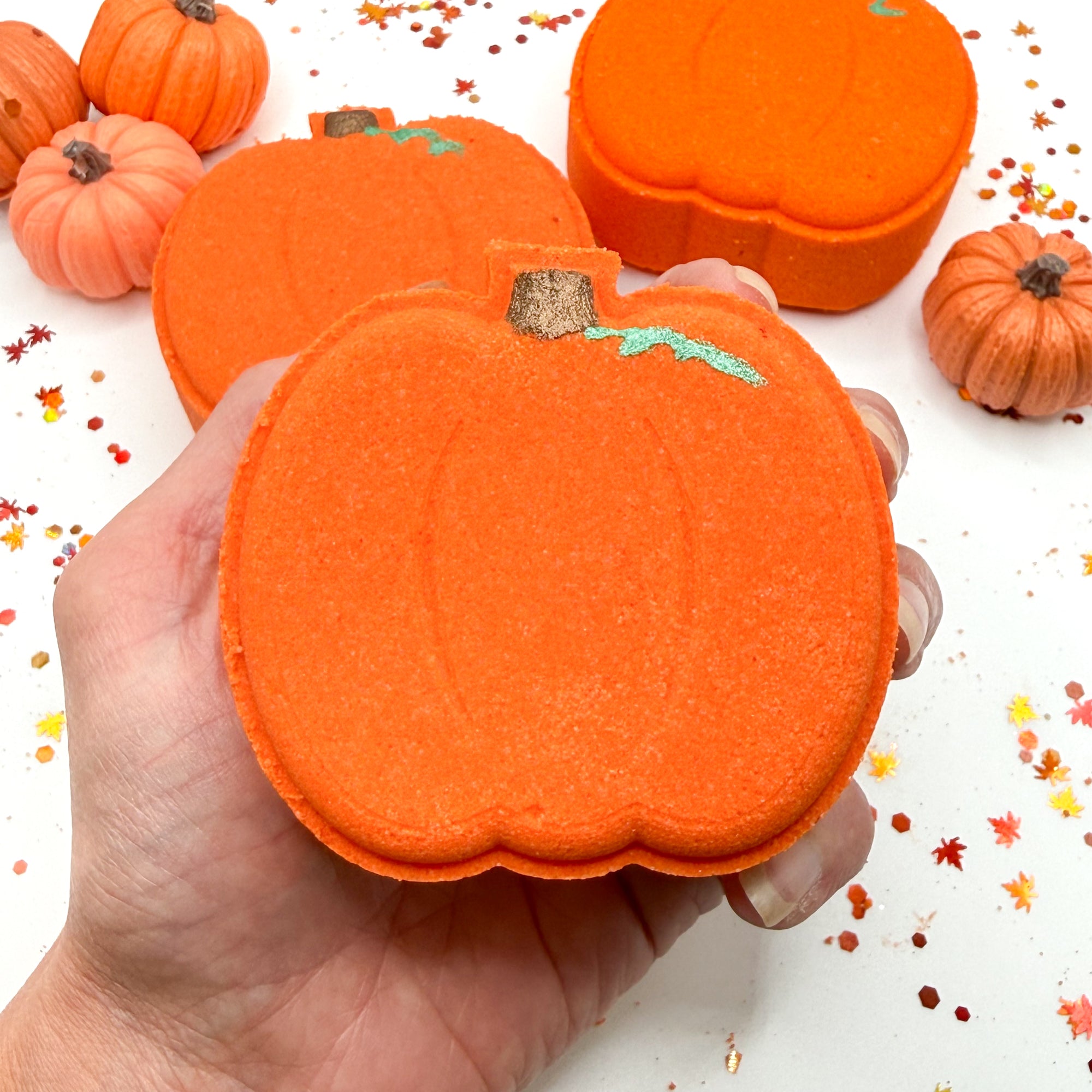 Pumpkin Spice Bath Bomb